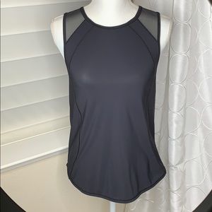 Lululemon Black Keyhole Tank size6